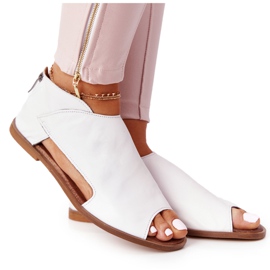 Sandalias Mujer Piel Nicole 2622 Blanco