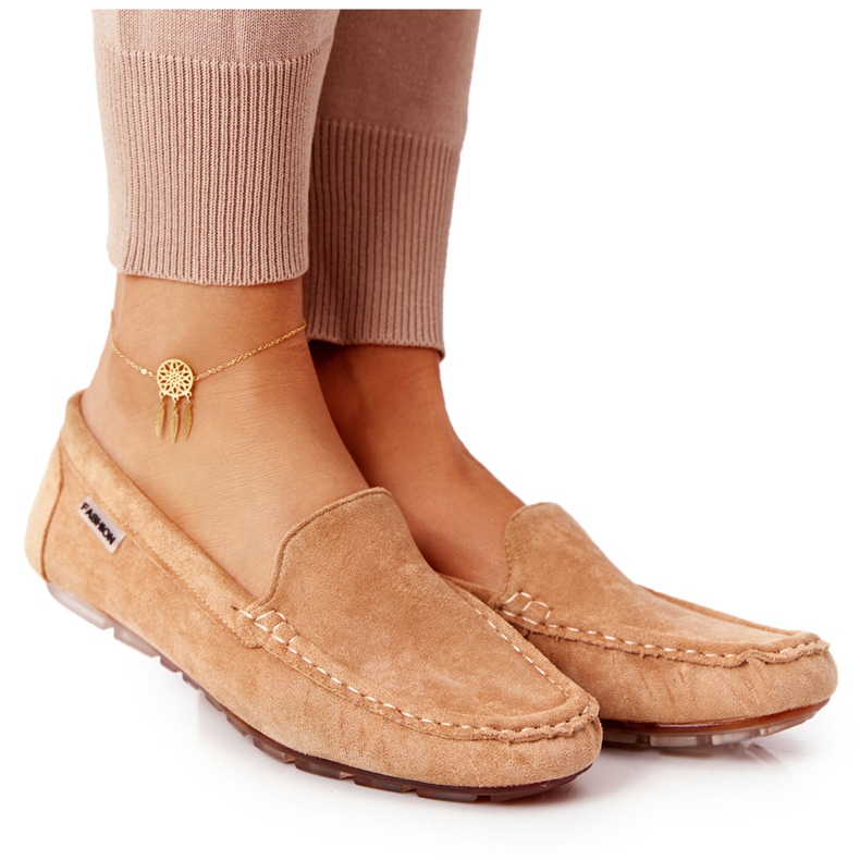 PH1 Mocasines Mujer Ante Beige San Marino