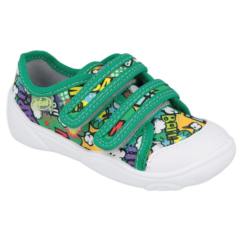 Deportivas Befado Velcro Bang 907P122 multicolor verde Deportivas Befado Velcro Bang 907P122 multicolor verde