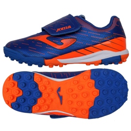 Botas de fútbol Joma Xpander 2104 Tf Jr XPJS2104TFV negro, azul, naranja azul Botas de fútbol Joma Xpander 2104 Tf Jr XPJS2104TFV negro, azul, naranja azul