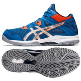 Zapatillas de voleibol Asics GEL-TASK Mt 2 M 1071A036 400 multicolor azul