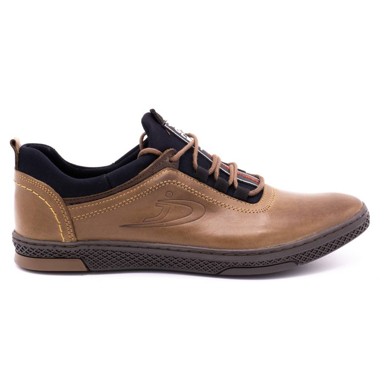 Polbut Zapato casual hombre piel K24 marrón claro