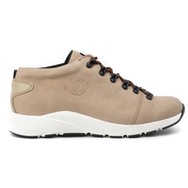 ButBal Zapatillas de senderismo mujer 674BB beige