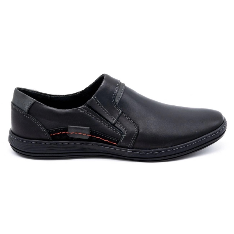 Olivier Mocasines hombre piel 520 negro