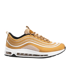 Zapatillas deportivas de hombre keyon golden dorado