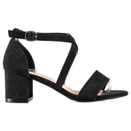 Sandalias de tiras Sergio Leone negro