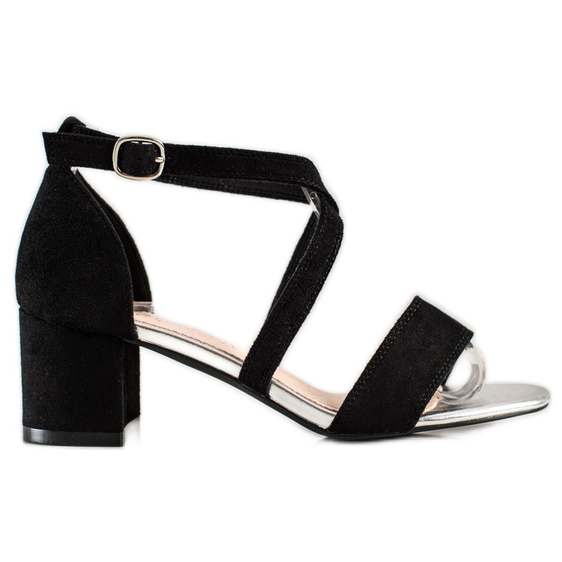 Sandalias de tiras Sergio Leone negro
