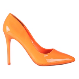 SHELOVET Tacones Altos De Moda naranja SHELOVET Tacones Altos De Moda naranja