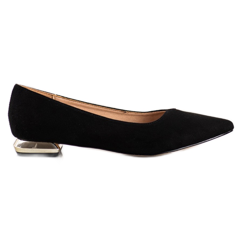 Filippo Zapatos de salón con tacón decorativo negro