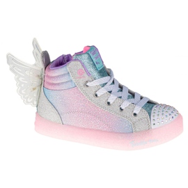 Zapatillas Skechers Shuffle Brights Glimmer Wings W 20254L-LBMT rosado multicolor