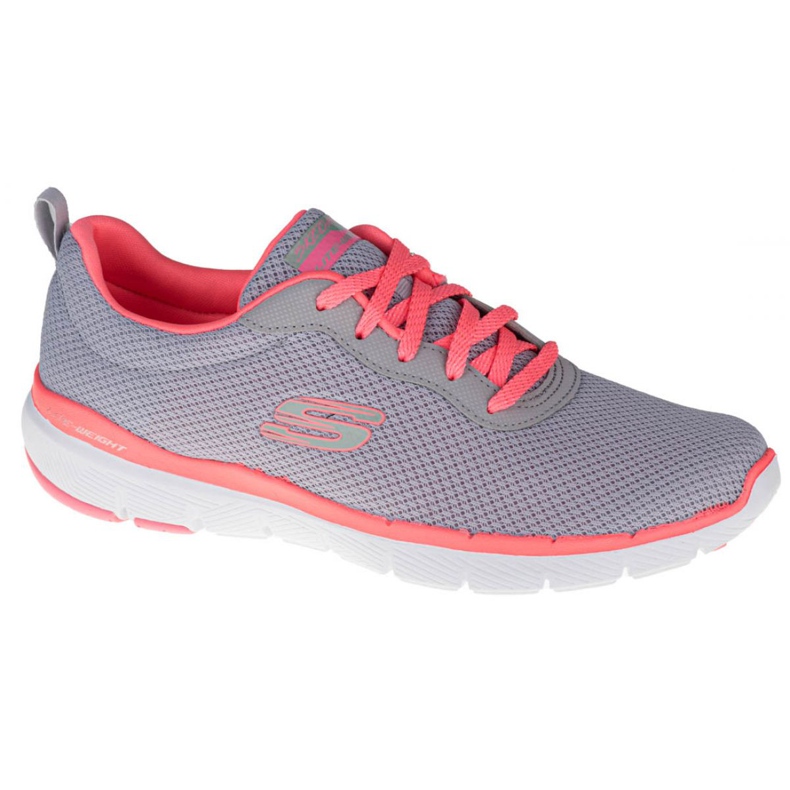 Zapato Skechers Flex Appeal 3.0 First Insight W 13070-LGHP gris Zapato Skechers Flex Appeal 3.0 First Insight W 13070-LGHP gris
