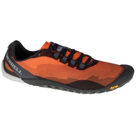 Zapatillas Merrell Vapor Glove 4 M J16615 negro naranja