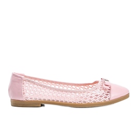 Bailarinas Kaley rosa calado