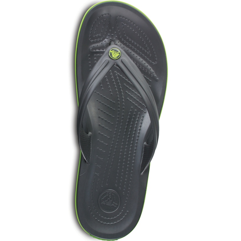 Pantuflas Crocs Crocband Flip grafito verde 11033 OA1 multicolor