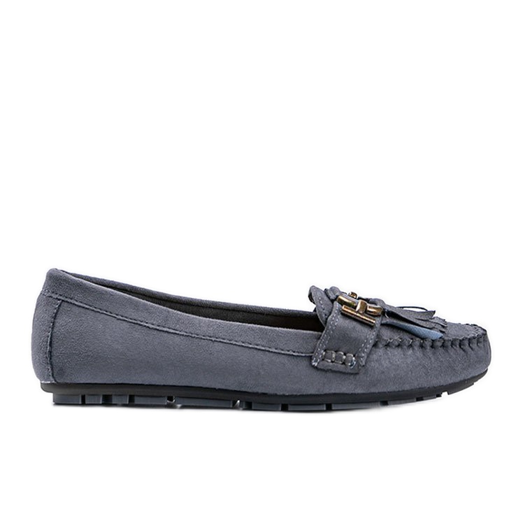 Mocasines grises de ante ecológico de Maia