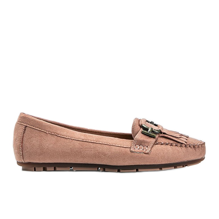 Mocasines de ante ecológico Pink Maia rosado