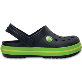 Crocs para niños Crocband Clog K azul marino-verde 204537 4K6