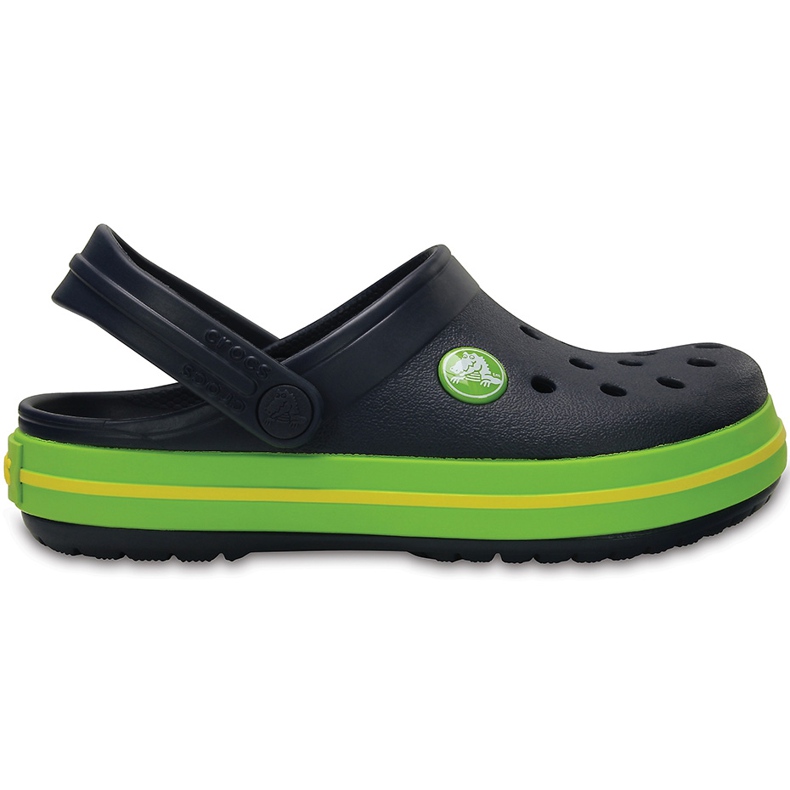 Crocs para niños Crocband Clog K azul marino-verde 204537 4K6