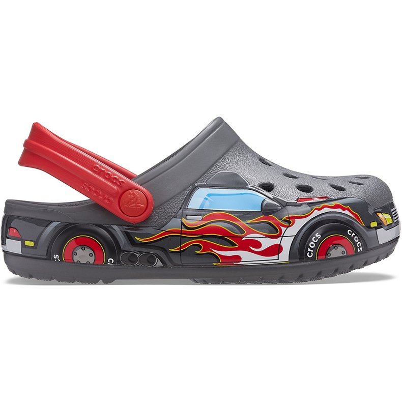 Zueco Crocs Kids Fl Truck Band gris 207074 0DA multicolor