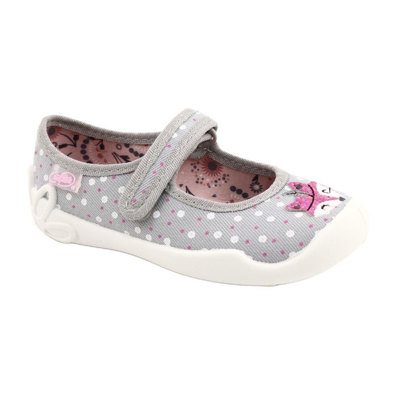 Bailarinas Niña BLANCA BEFADO 114X425 blanco rosado gris