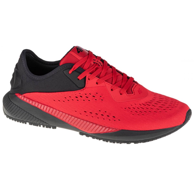 Zapatos 4F Mrk M D4L21-OBMS301 62S para hombre negro rojo
