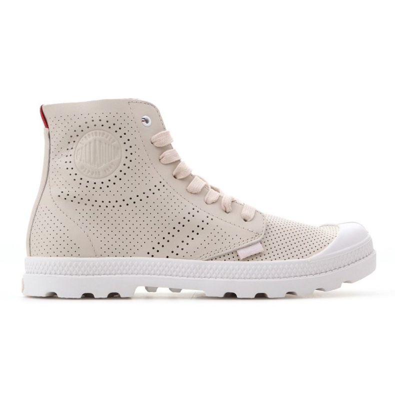 Zapatos Palladium Mid Lp Perf W 95756-683-M beige multicolor