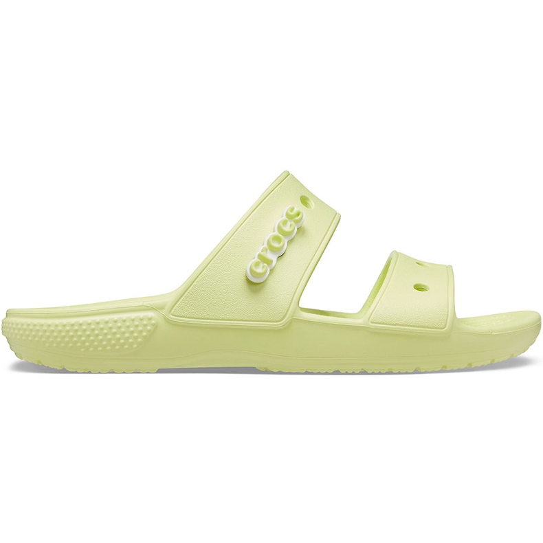 Pantuflas Crocs Classic Amarillo 206761 3U4 verde
