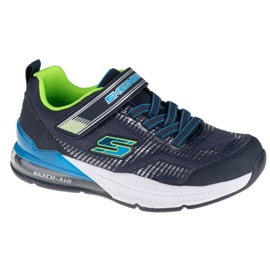 Skechers Skech-Air Blast Tallix Jr 97743L-NVBL blanco azul marino