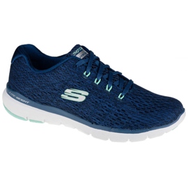 Satélites Skechers Flex Appeal 3.0 W 13064-NVGR azul marino