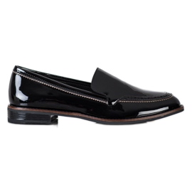 Mocasines lacados Sergio Leone negro