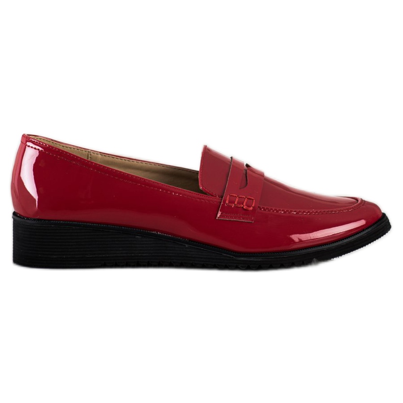 Goodin Mocasines burdeos elegantes rojo