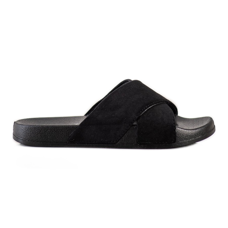 Cómodas zapatillas VINCEZA con purpurina negro