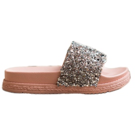 Seastar Zapatillas de moda en la plataforma rosado multicolor