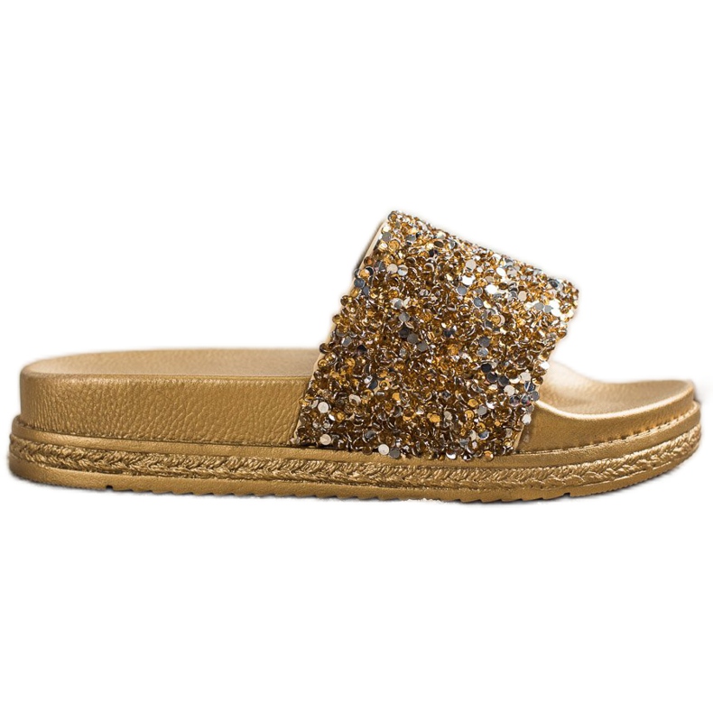 Seastar Zapatillas de moda en la plataforma dorado