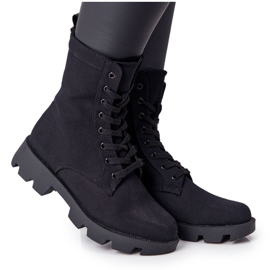 Botas de Mujer Workers Black Haley 99-117 BLK negro