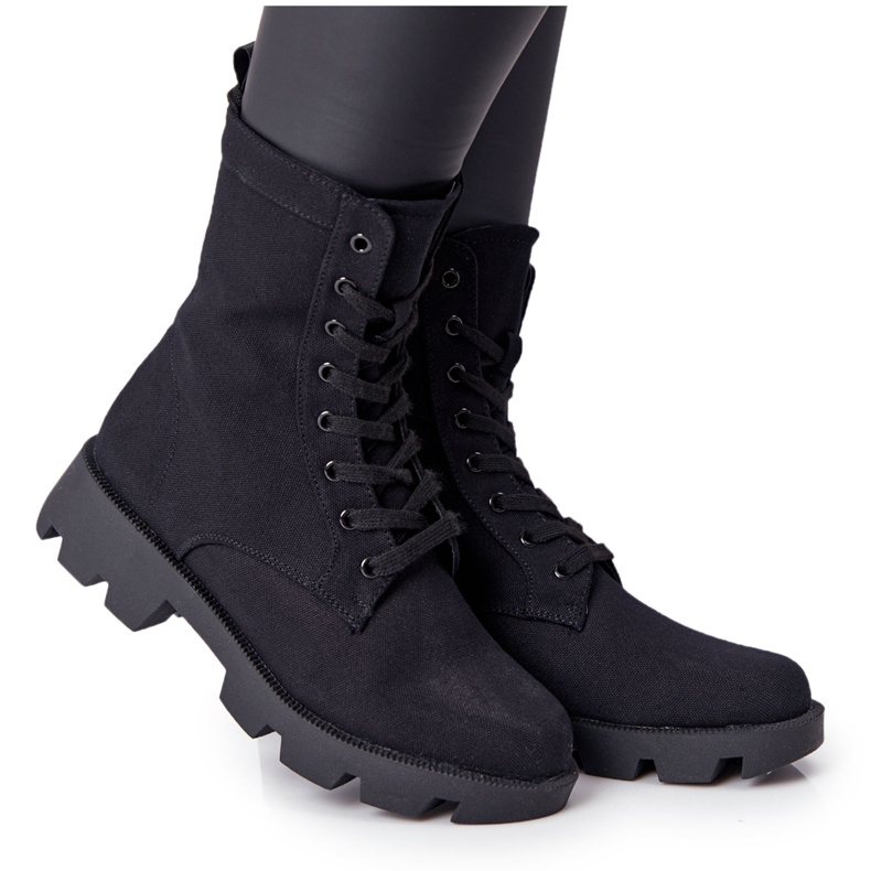 Botas de Mujer Workers Black Haley 99-117 BLK negro Botas de Mujer Workers Black Haley 99-117 BLK negro