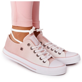 Zapatillas de Mujer Big Star HH274127 Ombre Pink blanco rosa