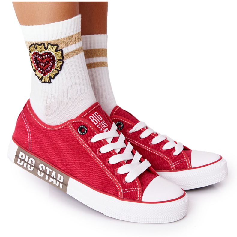 Zapatillas de Mujer Big Star HH274115 Rojo