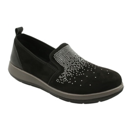 Zapatos de mujer befado 156D004 negro plata