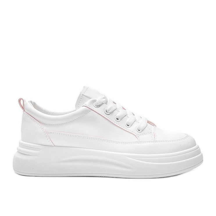 Zapatillas Kelsi gruesas blancas blanco