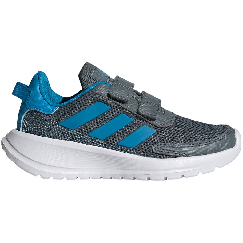 Zapatillas Adidas Tensaur Run C para niños gris-azul FY9198