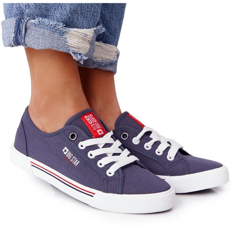 Zapatillas de Mujer Big Star HH274063 Azul Marino
