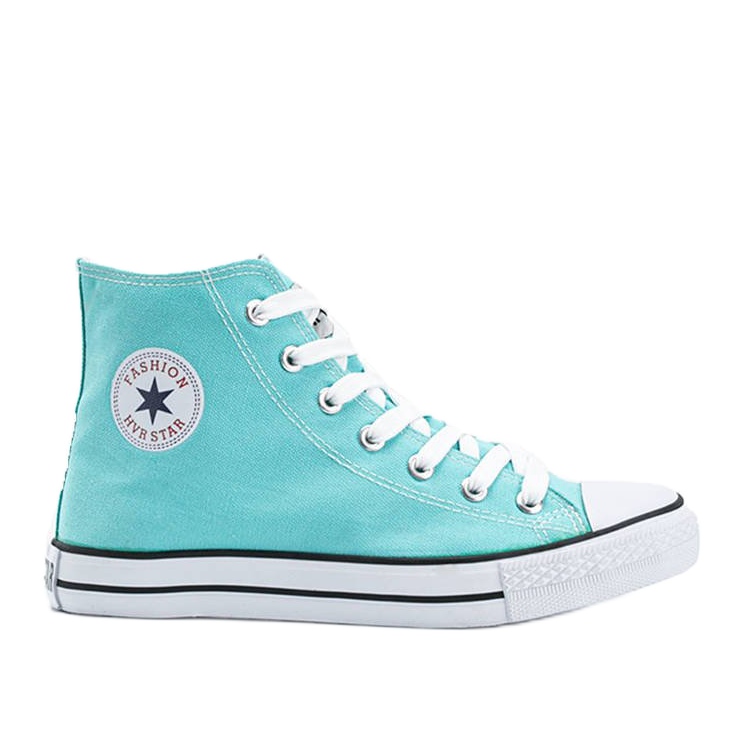 Zapatillas Chasity's azul al tobillo