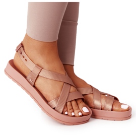 Sandalias de goma ecológicas fragantes ZAXY HH285167 Nude beige rosado