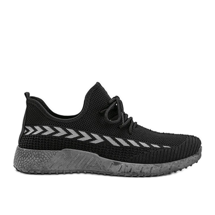 Calzado deportivo casual negro para hombre cristiano gris