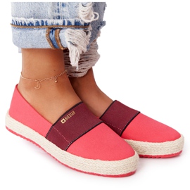 Alpargatas Rojas Con Suela Trenzada Big Star HH274478 rojo