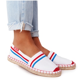 Alpargatas Tommy Big Star HH274486 Blanco rojo azul Alpargatas Tommy Big Star HH274486 Blanco rojo azul