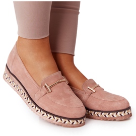 Mocasines En La Plataforma Laura Messi 2284 Rosa rosado Mocasines En La Plataforma Laura Messi 2284 Rosa rosado
