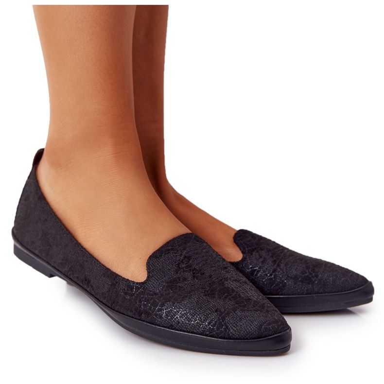 Mocasines Mujer Sergio Leone MK700 Suede Black negro Mocasines Mujer Sergio Leone MK700 Suede Black negro
