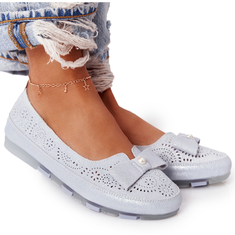 Bailarinas azules ecológicas de piel Rio Flore Bailarinas azules ecológicas de piel Rio Flore